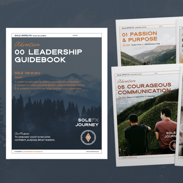 The SOLEFX Journey Leadership Guidebook and Student Adventure Maps